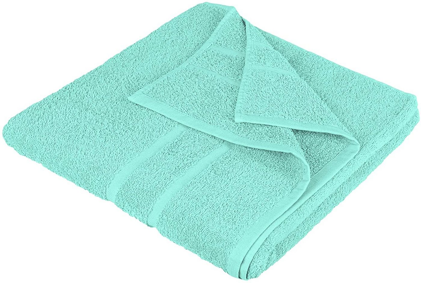 Badetuch 4er Set Premium Frottee Badetücher 100x150 cm MINT 500g/m² aus 100% Baumwolle (4 Stück) Frottee 100 x 150 Badetuch Bild 2
