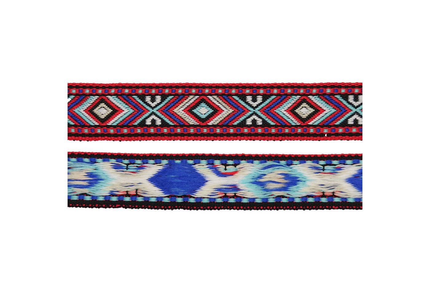 maDDma Webband Paisley-Zierband ab 1m Breite ca.15-16 mm Dekoband gewoben, mehrfarbig 2 Bild 2