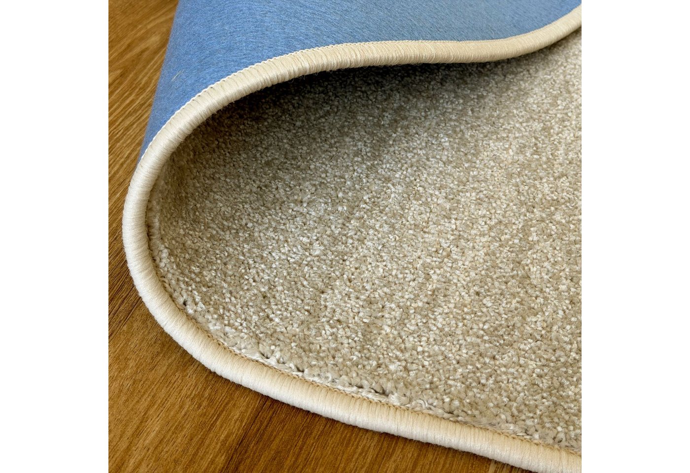 Steffensmeier Teppich Levanto Rund, rund, Kurzflor Teppich, Wohnzimmer Bild 4