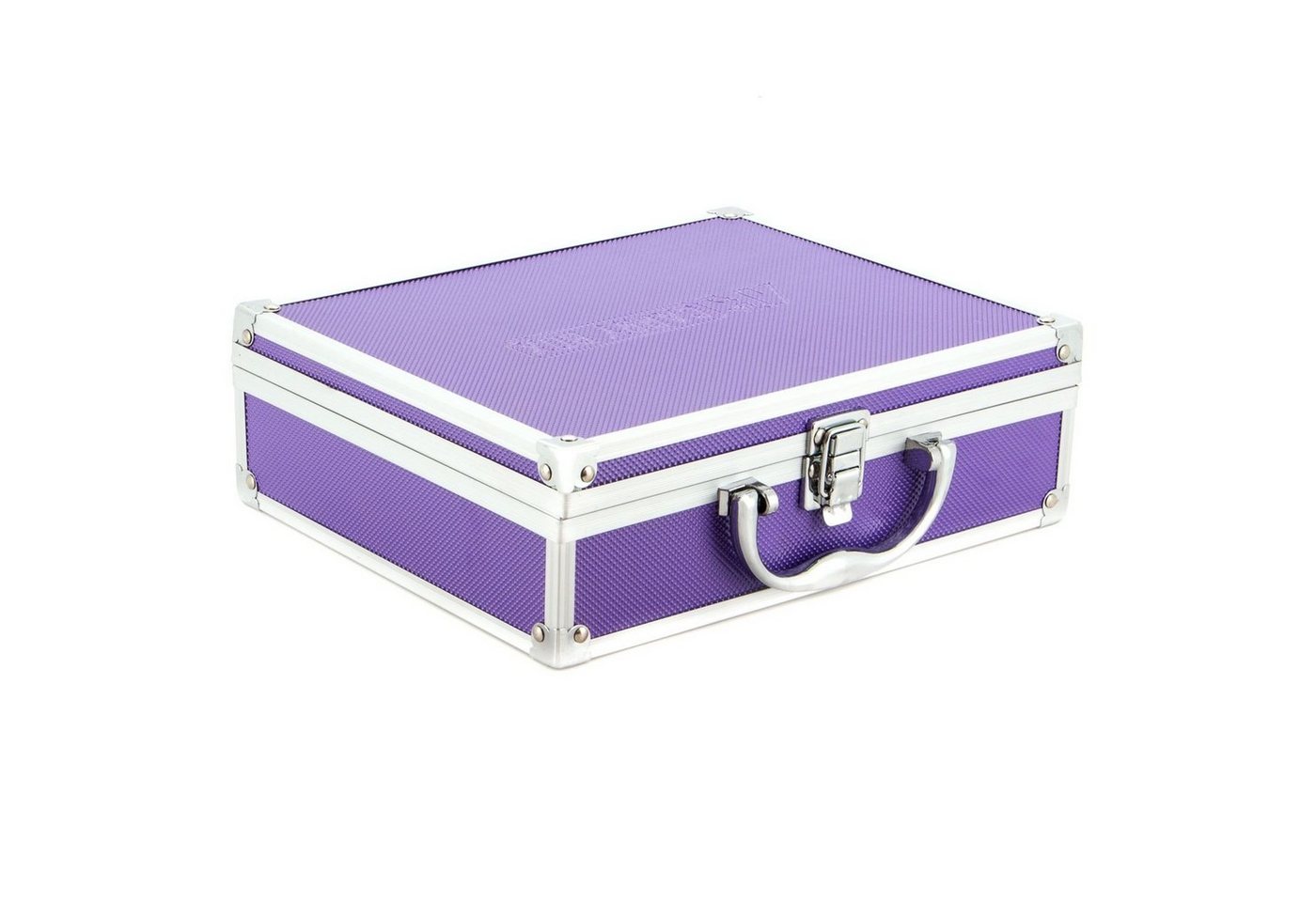 ECI Tools Werkzeugkoffer Aluminium Koffer Lila Box mit Schaumstoffeinlage 560025 Bild 5