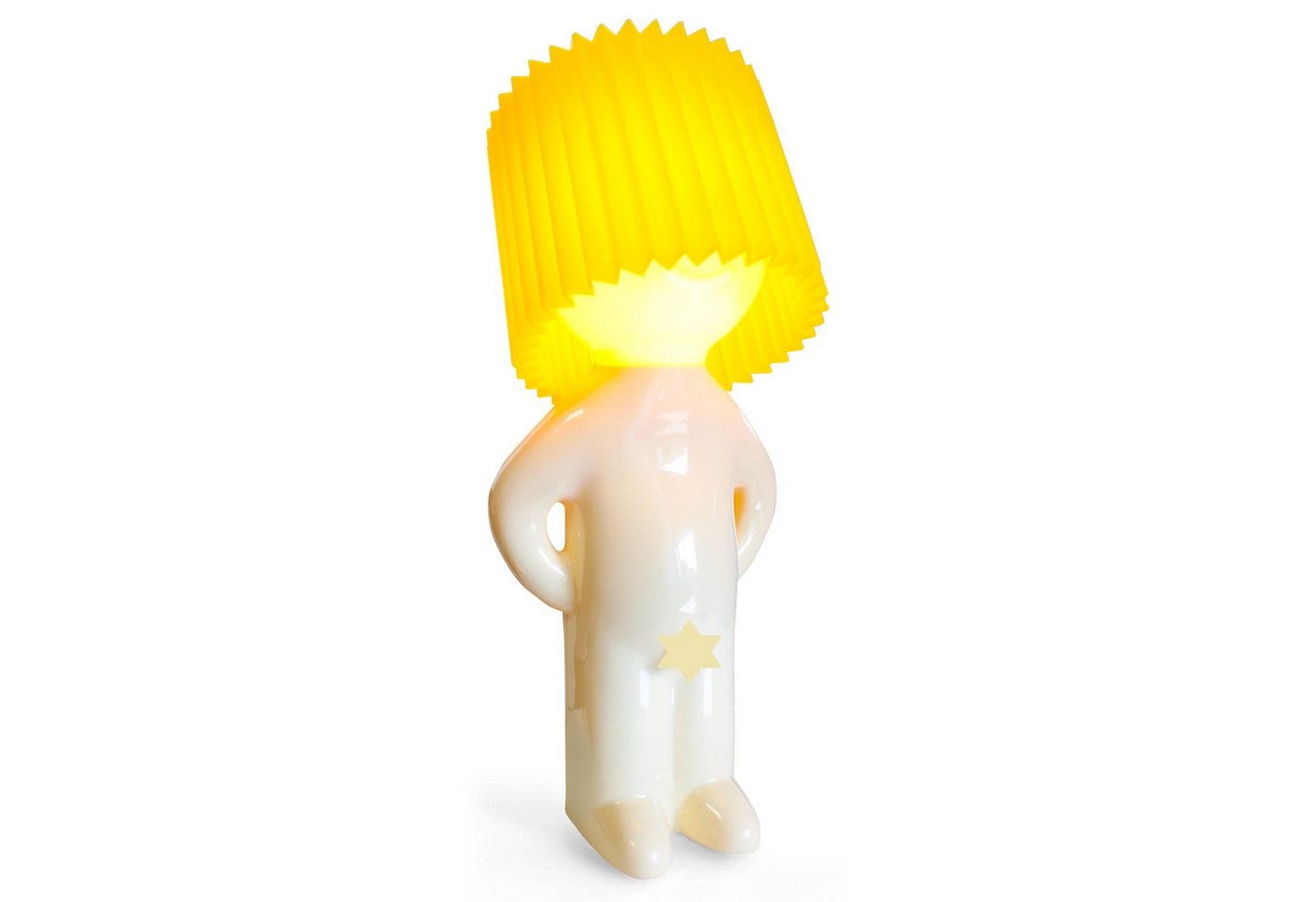 EAXUS LED Nachttischlampe Witzige LED Nachttischlampe - Dekoleuchte Scherzgeschenk, LED wechselbar, Warmweiß, Beleuchtetes Männchen mit Schniedel-Schalter Bild 3