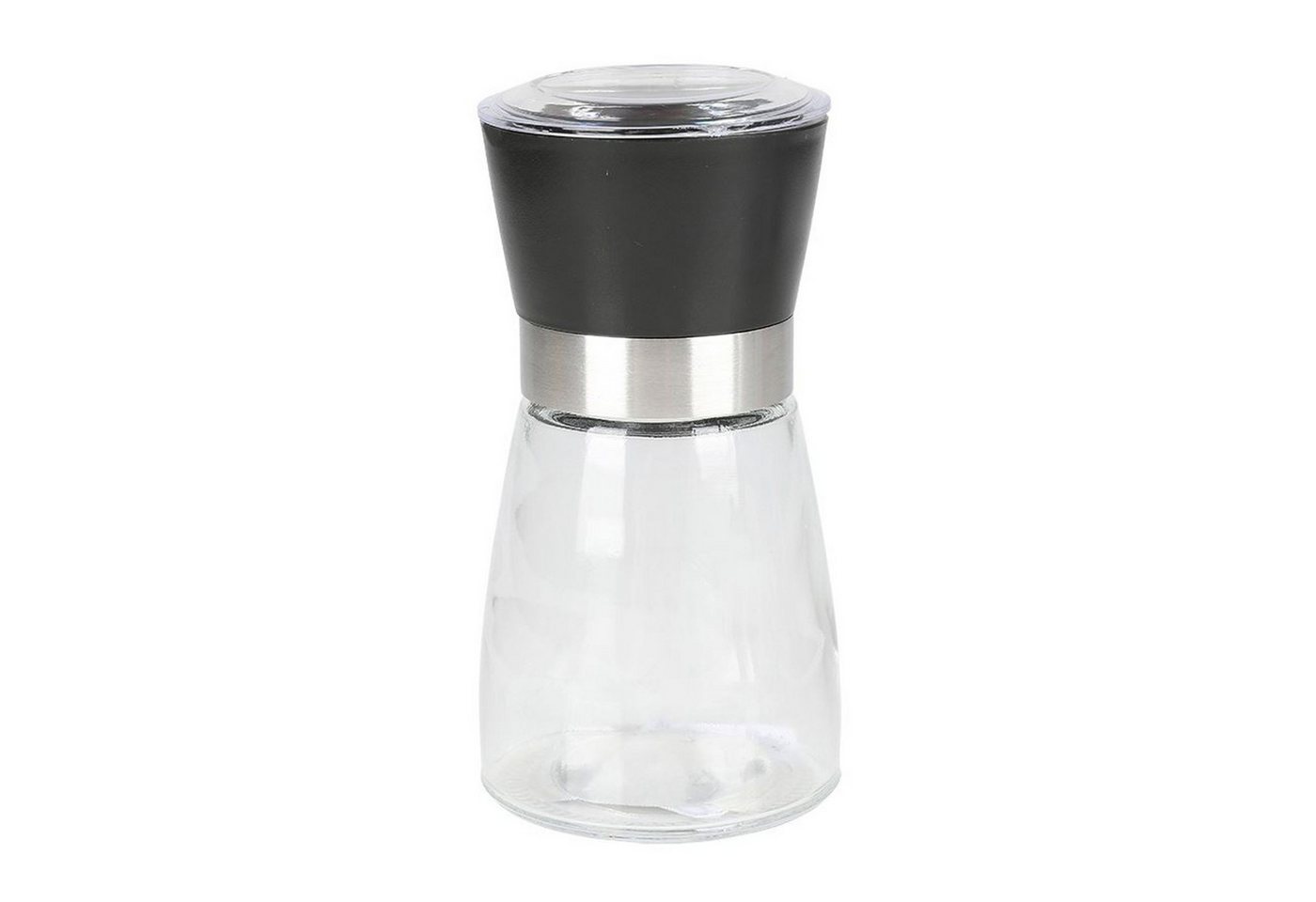 BURI Gewürzmühle Gewürzmühle aus Glas Pfeffermühle Salzmühle Gewürzbehälter