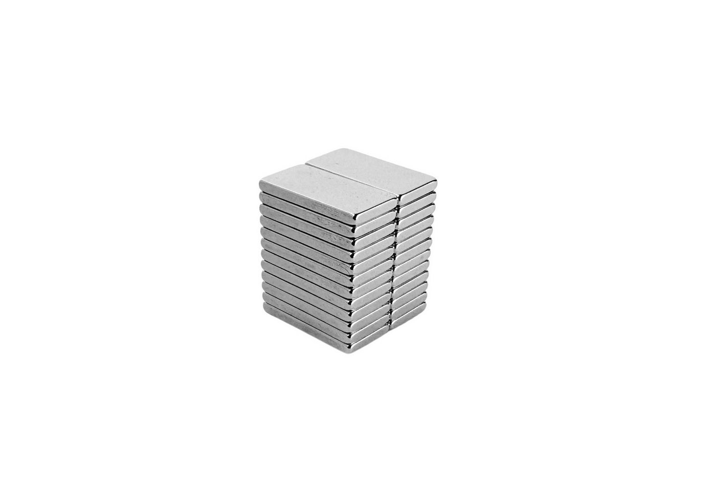 Magnet Neodym-Magnete 40x20x10mm Supermagnete mit hoher Haltekraft Magnet (Neodym, 1-St., Neodym)