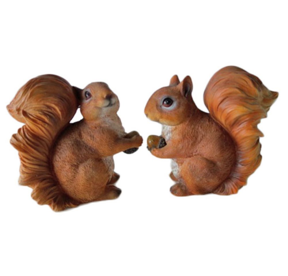 Garden Pleasure Gartenfigur Eichhörnchen, FILLY & FLUFFY, Polyresin, 2 Stück