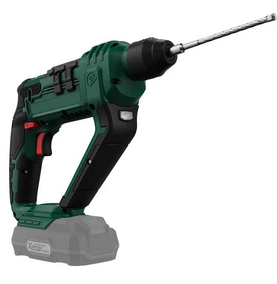 Parkside Akku-Bohrhammer Parkside Akku Bohrhammer PABH 20 Li - X 20 V Team Sologerät ohne Akku Bild 5