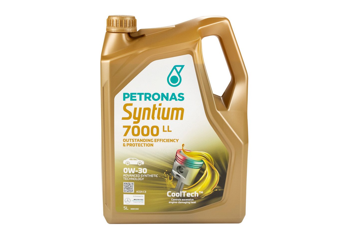 Petronas Motoröl Syntium Petronas 7000 LL 0W-30 70720M12EU 5 Liter Bild 3