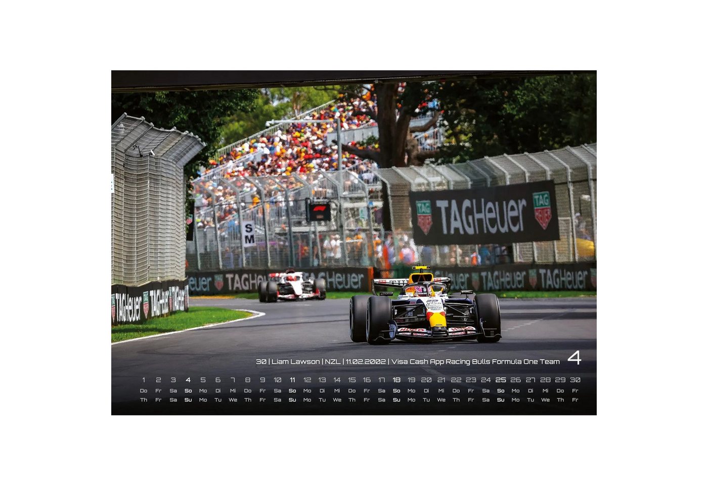 Wandkalender Formel 1 - Grand Prix - 2027 - F1 Kalender DIN A3 Bild 4