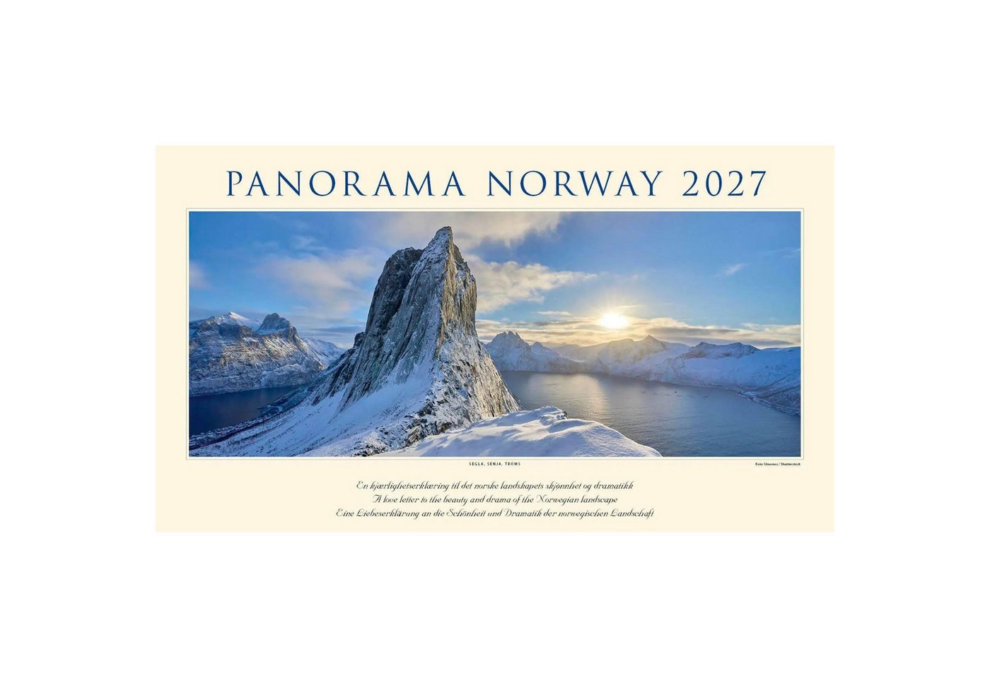 Media Verlag Wandkalender Panorama Norwegen 2027 Wandkalender Bild 2