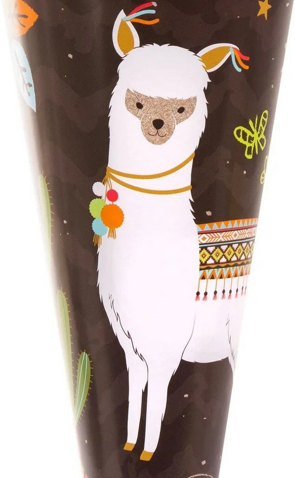 Goldbuch Schultüte Geschwister Schultüte 35cm HAPPYlife Lama