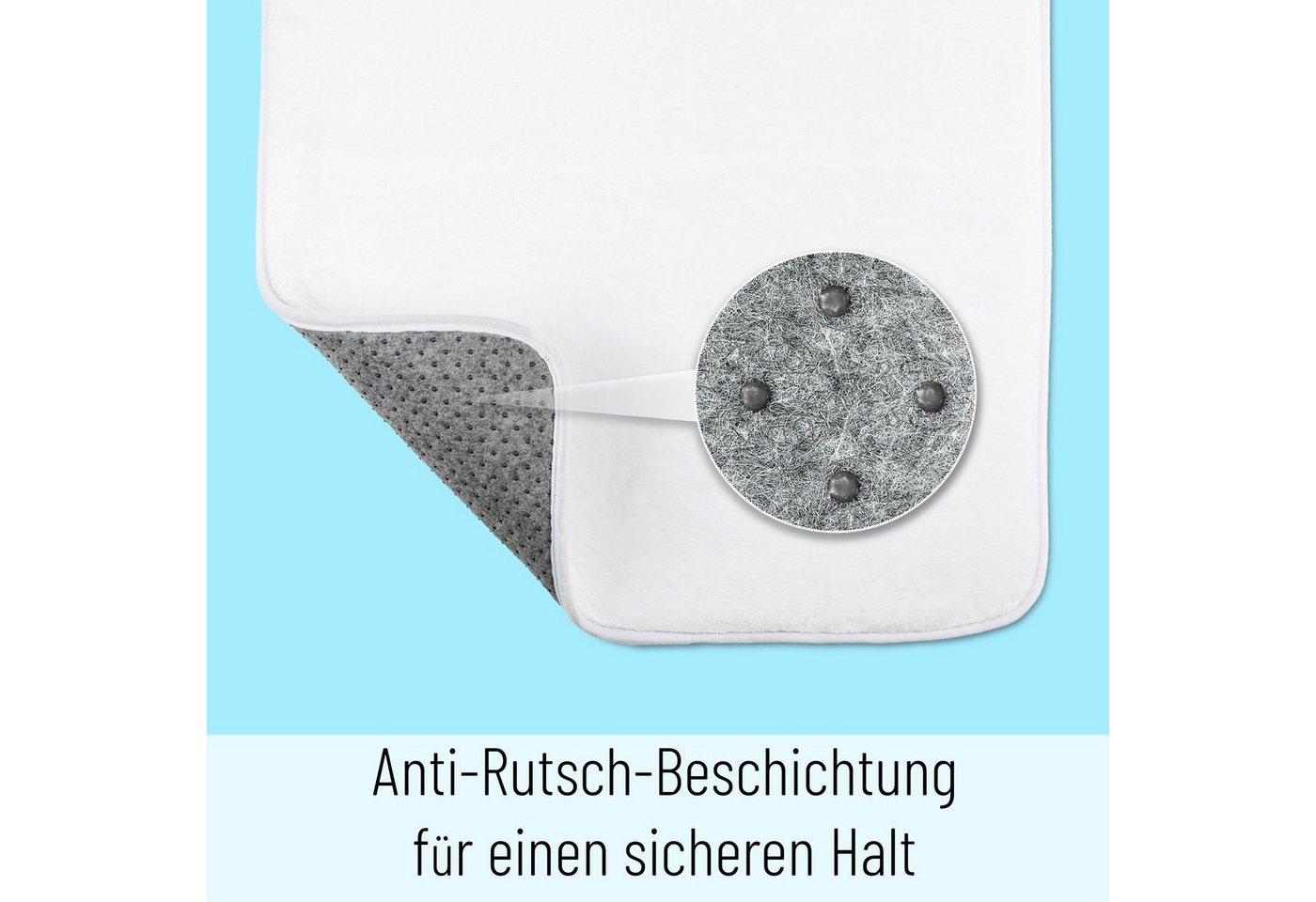 Sanilo Badematte Marmor Braun, rutschhemmend, waschbar, schnelltrocknend, Polyester, rechteckig, sehr weich, hochwertig & modern, 50 x 80 cm oder 70 x 110 cm Bild 5