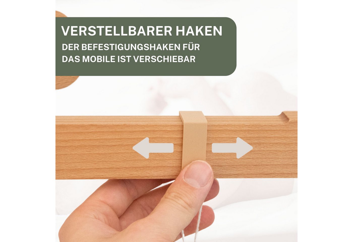 Astrein Wandhalter ASTREIN®, Mobile Halterung für die Wand, Schwenkbarer Halter Bild 2