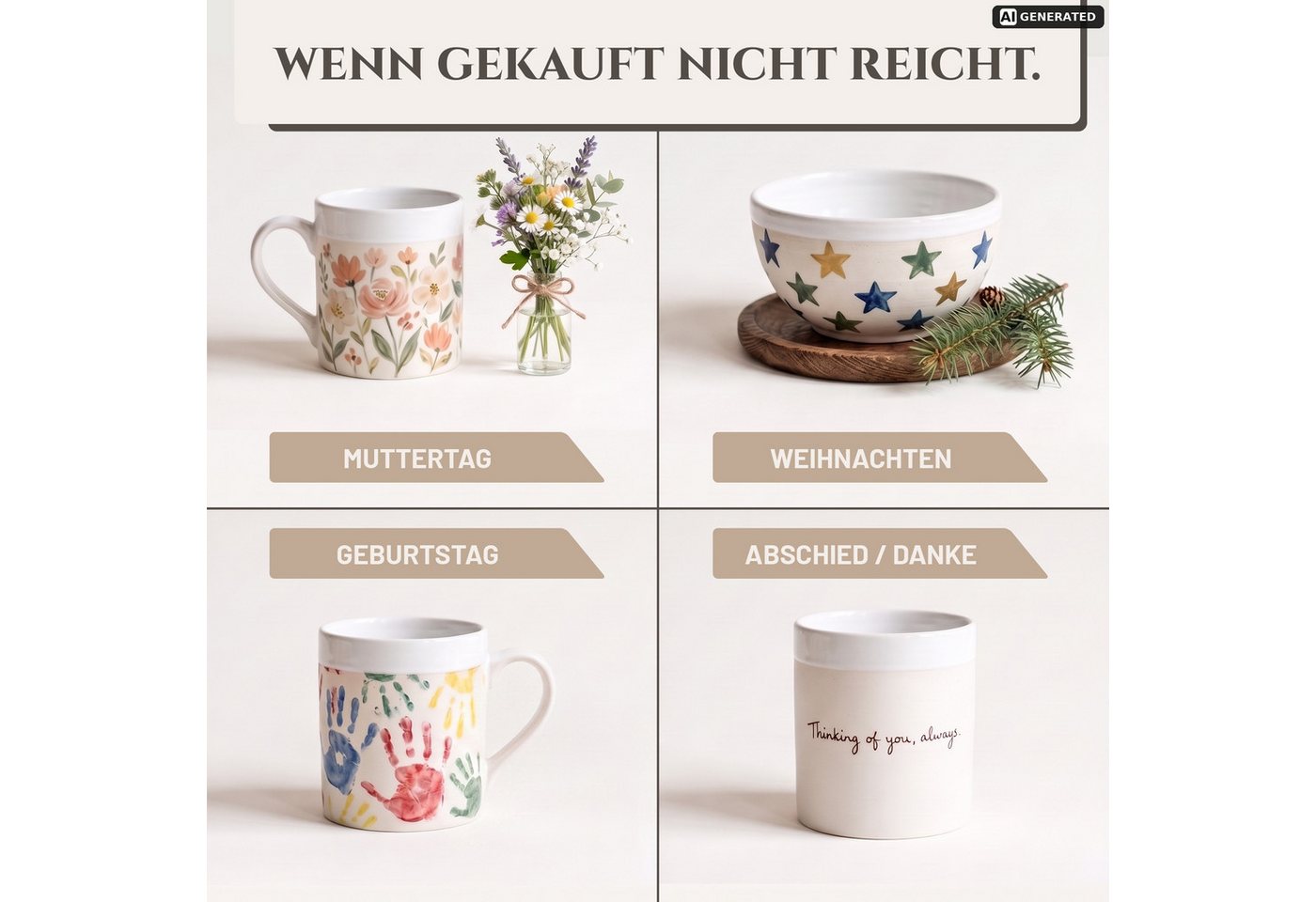 LM-Kreativ Porzellanfarbe Keramik- & Porzellanfarbe Set für Porzellan, Keramik und Glas, Farbset, für Porzellan, Keramik & Glas, wasserbasiert, gut deckend Bild 3