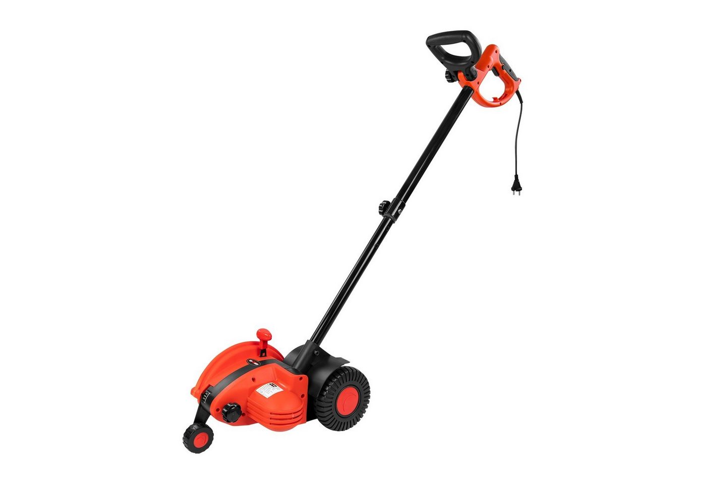 Grafner Elektro-Rasentrimmer 2in1 Rasenkantenschneider und Fugenbürste RK10874, 19 cm Arbeitsbreite Messer, Teleskopstange 3-fach einstellbare Schnitttiefe Kabelzugentlastung