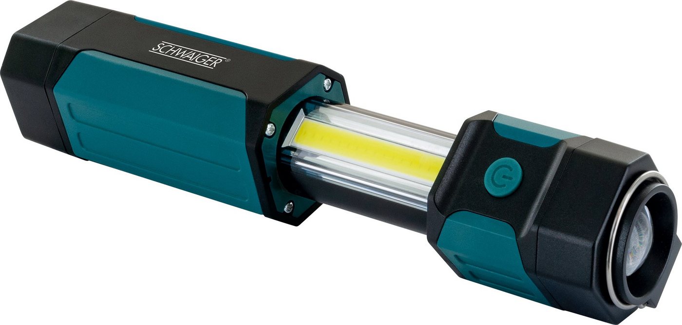 Schwaiger Arbeitsleuchte WLED3120, dimmbar, verschiedene Lichtmodi, mit Haken zum Aufhängen, magnetisch, ausziehbar, COB-LED, kaltweiß, ausziehbar, magnetisch, dimmbar, mit Haken zum Aufhängen Bild 3