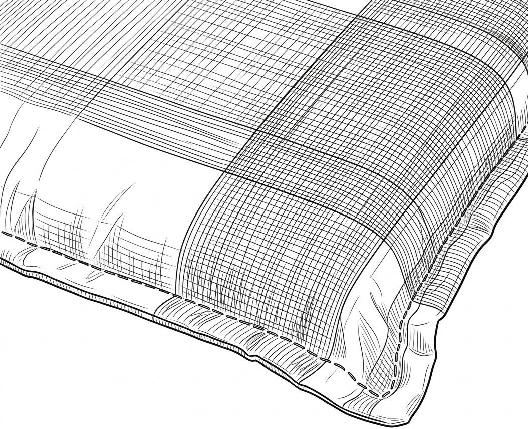 Madison Liegenauflage C 306 grau 200x60 cm Polster für Liege, (Spar-Set, 1 St., 1 Auflage), für Gartenliegen UV beständig inkl. Bindebänder und Haltebänder Bild 2
