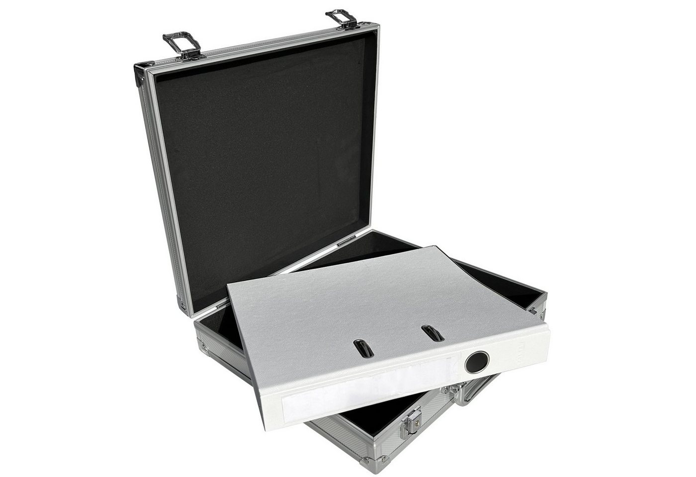 ECI Tools Werkzeugkoffer Leer mit Aluminium Leisten Koffer Box 360 x 340 x 80 mm Bild 2