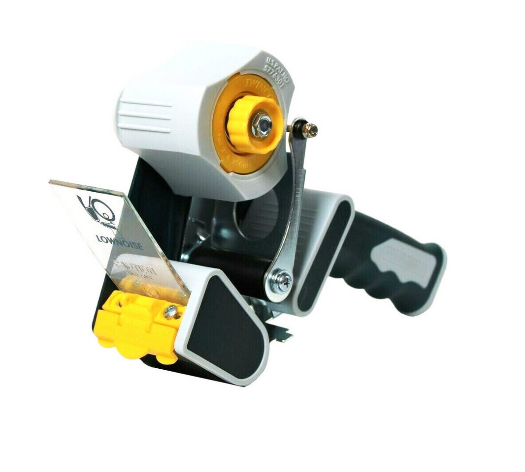 ARLI Klebeband 24x Klebeband Packband PP 48 mm x 66 m mit Handabroller (Klebe-Band 24- St., Handabroller, 1-St., Set) K206B Twincore Abroller mit Bremse