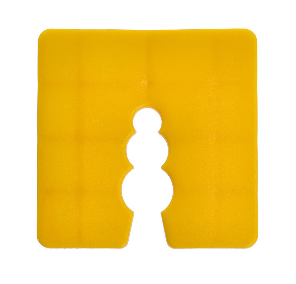 Klimas Distanzplatte Ausgleichsplättchen / Distanzpads – 50 × 50 mm (50-St) Polyethylen – Montage- & Abstandshalter Bild 2