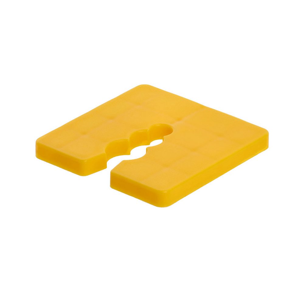 Klimas Distanzplatte Ausgleichsplättchen / Distanzpads – 50 × 50 mm (50-St) Polyethylen – Montage- & Abstandshalter Bild 5
