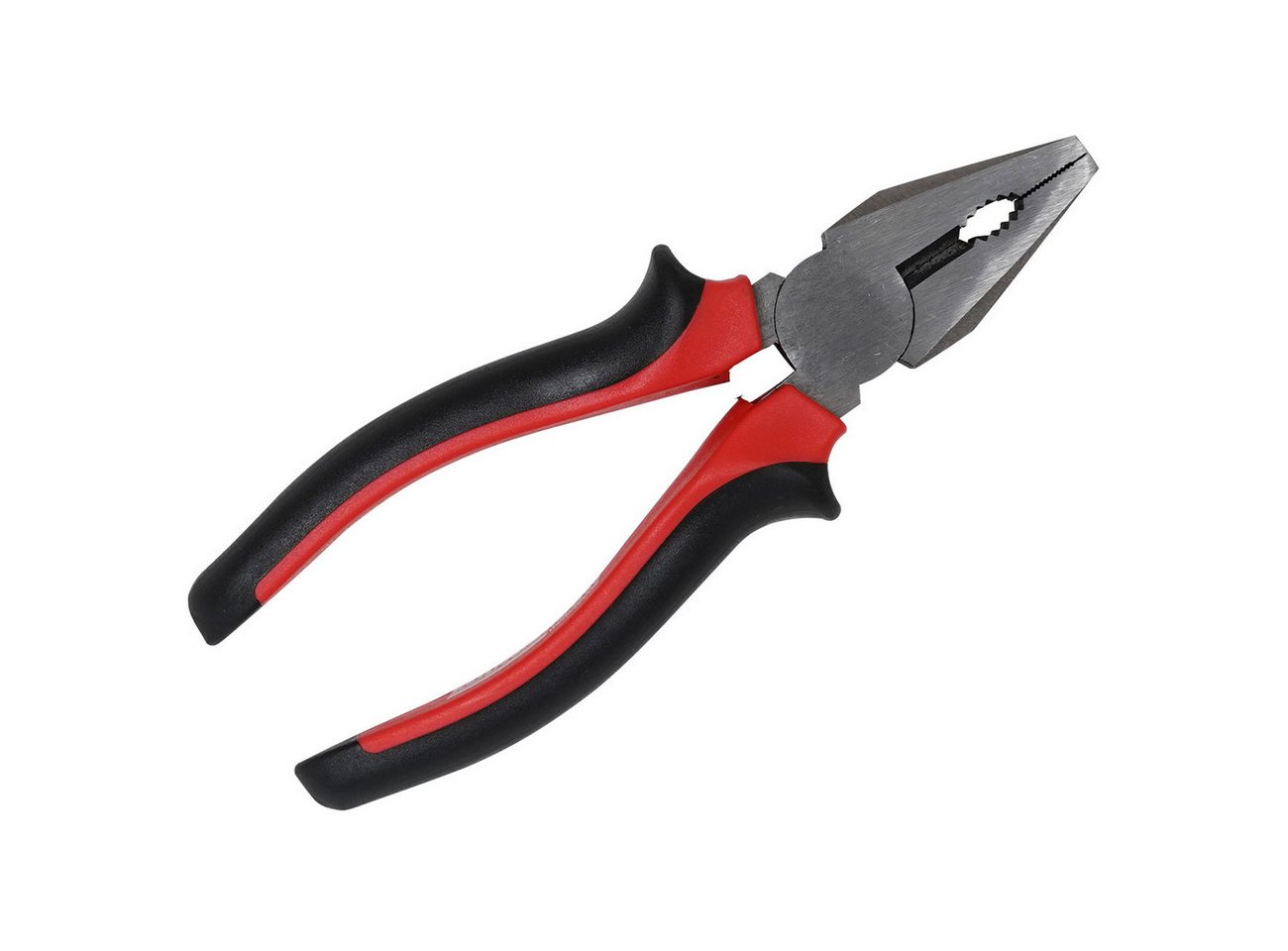 Brüder Mannesmann Werkzeuge Zangenset 2tlg. Zangen-Set, Kombizange 160mm & Seitenschneider 115mm, Stahl, 2tlg.-Set, Werkzeugstahl-Zangen-Set zum präzisen Greifen und Kabelschneiden