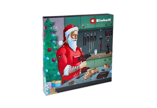Einhell Adventskalender Original Einhell Adventskalender 2025 Werkzeug (24 Werkzeuge, Bit- und, 24 Werkzeuge, Bit- und Ratschenzubehör, Schneid-/Messwerkzeuge