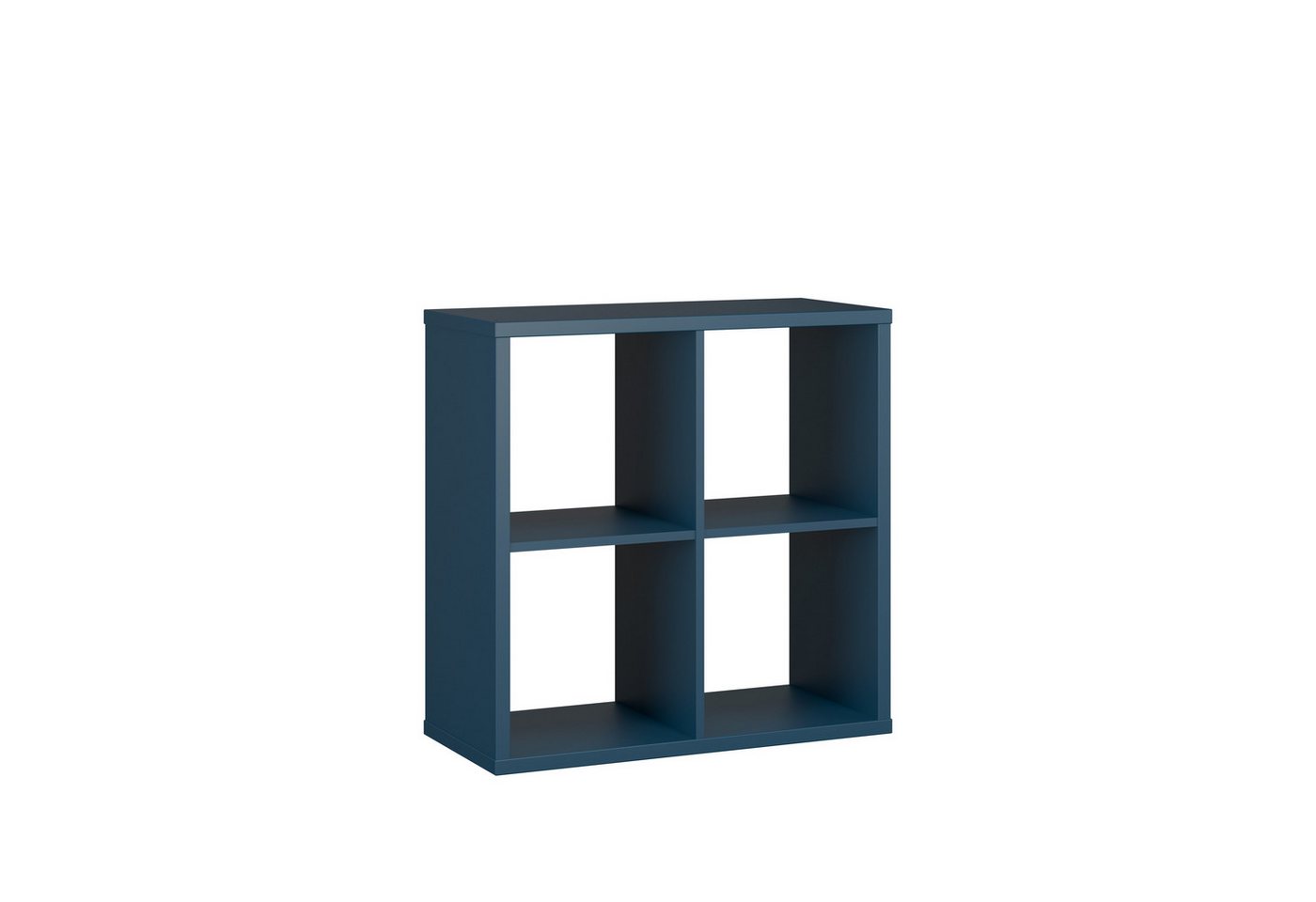 PREISBRECHER Regal MAURO, in Nachtblau - 72,7x72,8x32,9cm (BxHxT)