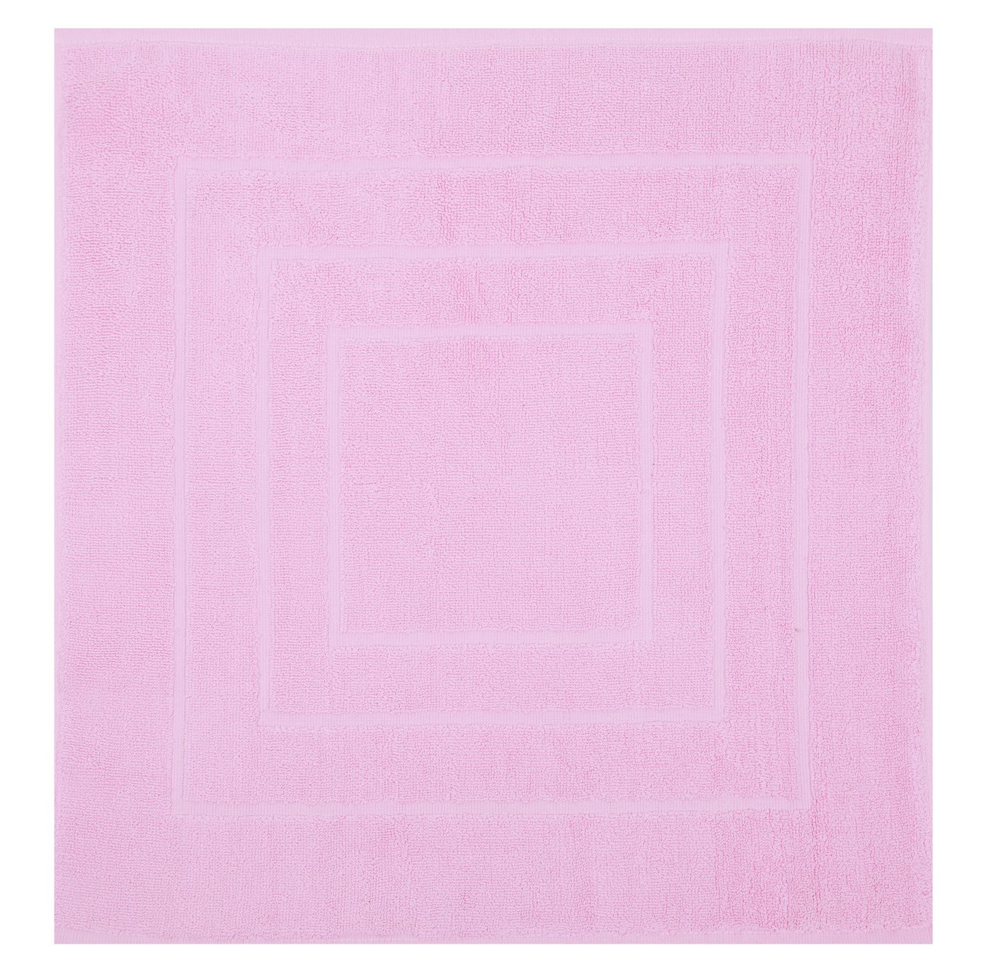 Betz Badematte Badvorleger Palermo Badteppich Duschvorlage 60 x 60 cm, schnell trocknend, beidseitig nutzbar, fußbodenheizungsgeeignet, Baumwolle, Qualität 680g/m² Bild 3