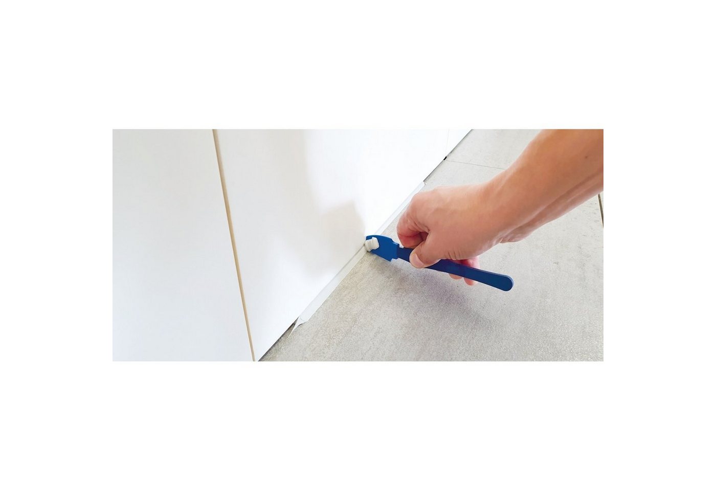Triuso Multifunktionsspachtel Glättespachtel Profi Set 4-teilig (Profi Set 4-teilig) aus hochwertigem Kunststoff, sauberes und effektives Arbeiten Bild 5