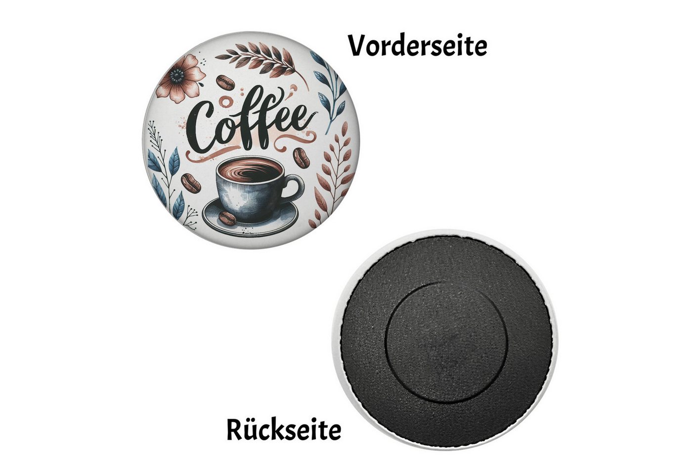 speecheese Magnet Coffee Magnet rund Bild 2