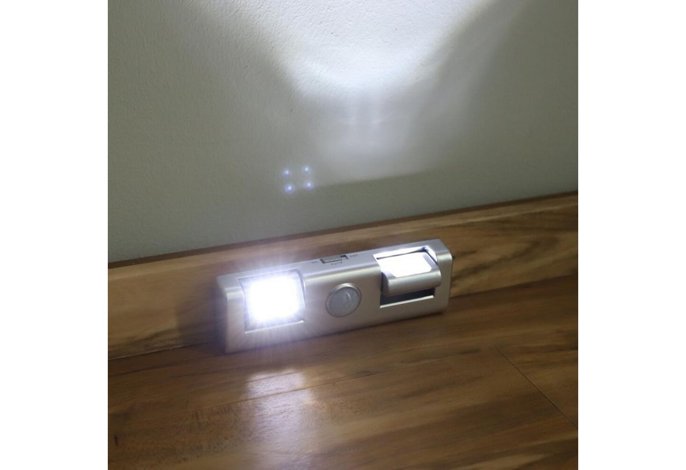 BURI LED Dekolicht Lichtleiste LED Bewegungsmelder Unterbauleuchte Treppenlicht Schrank Bild 2