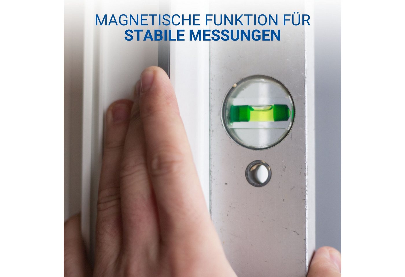 elasto Wasserwaage Magnetische Mini Wasserwaage 15,5 cm mit Karabiner Bild 4