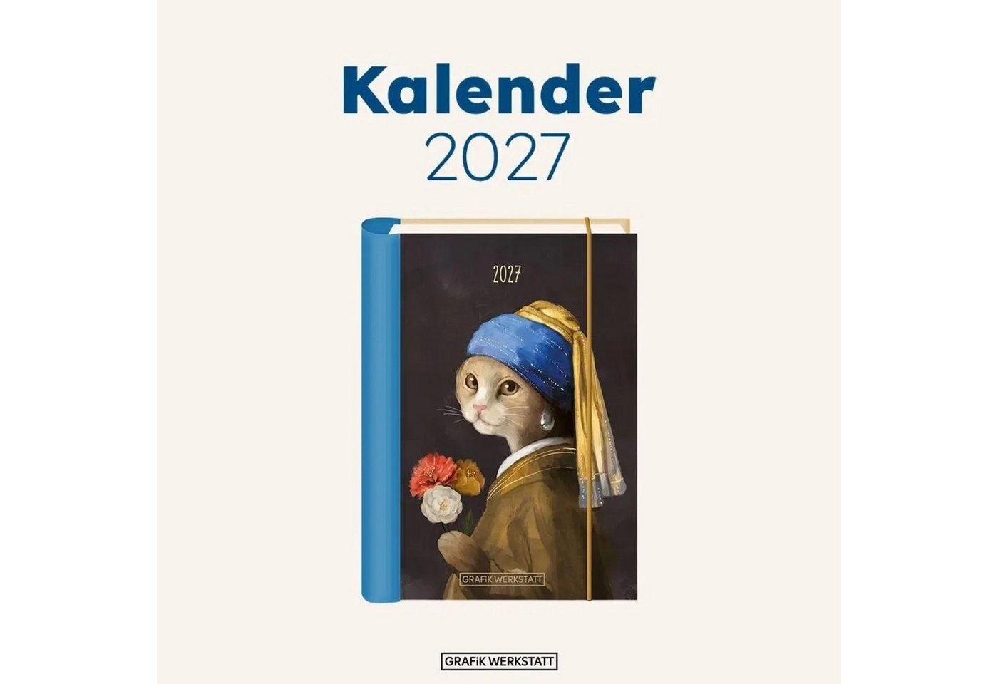 Grafik Werkstatt Taschenkalender Terminplaner 2027 Tierisch kunstvoll Bild 4