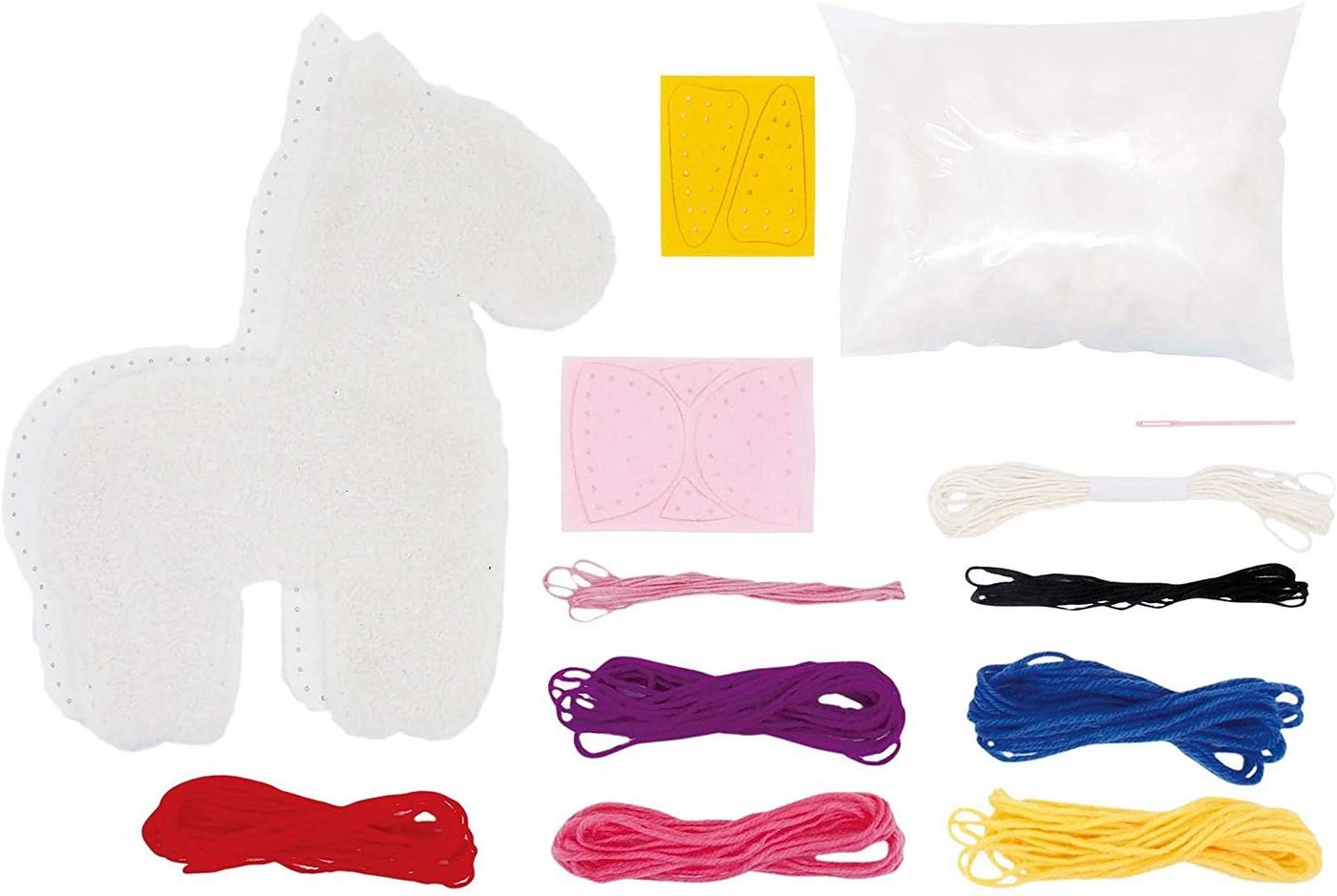 Avenir Kreativset Nähset Einhorn oder Koala - Bastelset für Kinder (Mein erstes Nähset), DIY, deutsche, einfache Anleitung Bild 4