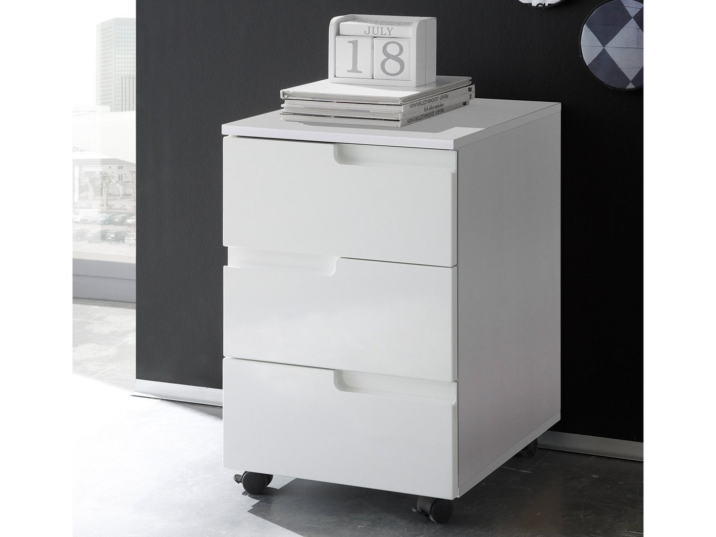 PREISBRECHER Rollcontainer Suzette, 40 x 60 x 45 cm (B/H/T) Bild 3