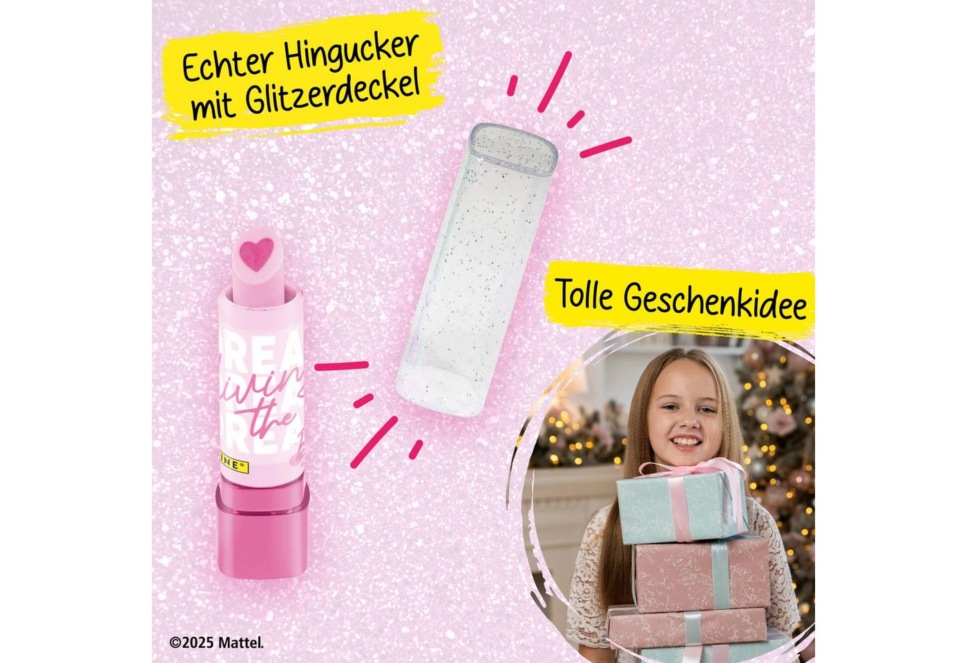 Online Pen Radiergummi Barbie 1x Lipstick Radierer - Radiergummi in Lippenstift-Form