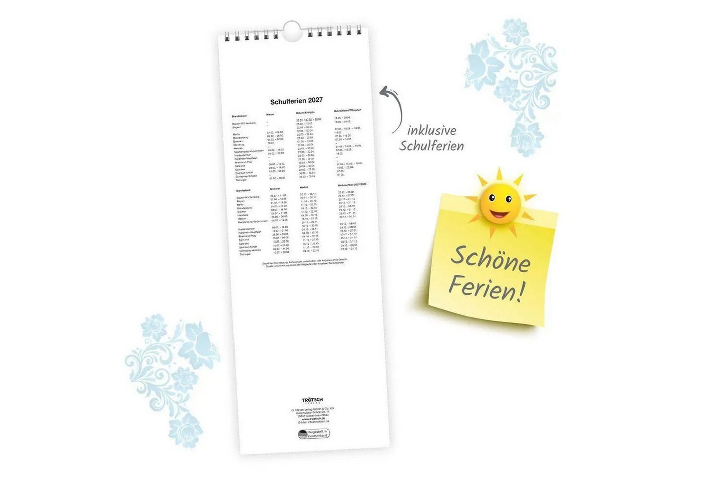 Trötsch Verlag Wandkalender TRÖTSCH - Maxi-Streifenkalender Großmutters Küche 2027 Bild 2