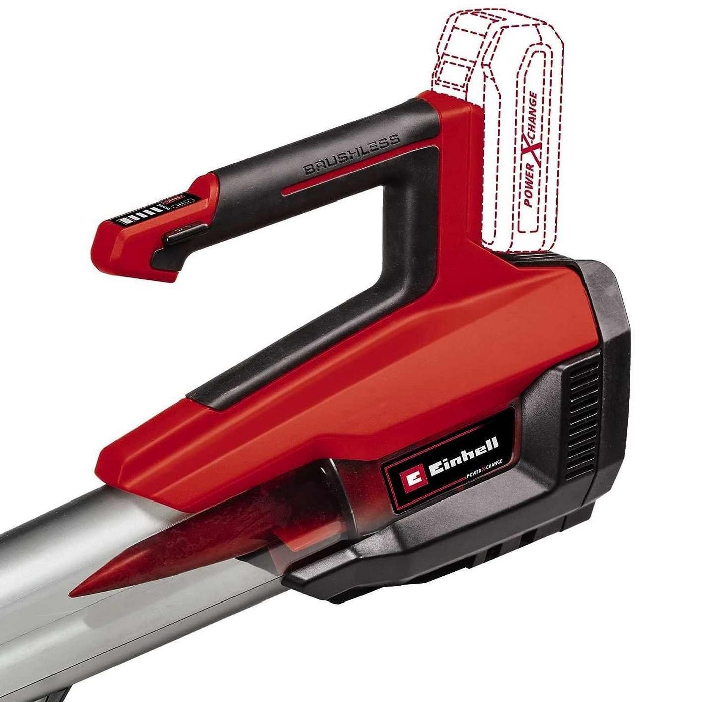 Einhell Akku-Laubbläser Einhell GP-LB 18/200 Li E bürstenloser Motor mit Akku / Ladegerät Bild 2