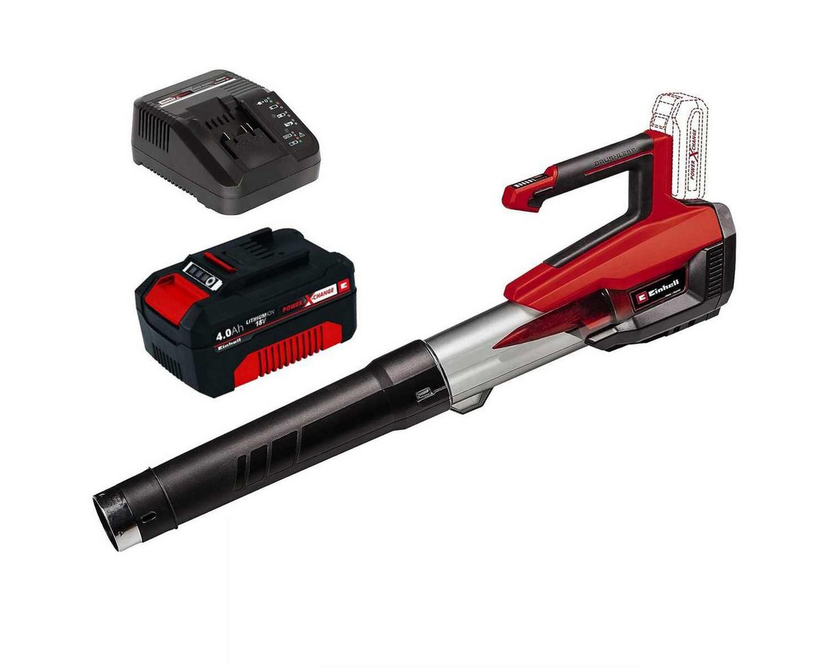 Einhell Akku-Laubbläser Einhell GP-LB 18/200 Li E bürstenloser Motor mit Akku / Ladegerät Bild 3