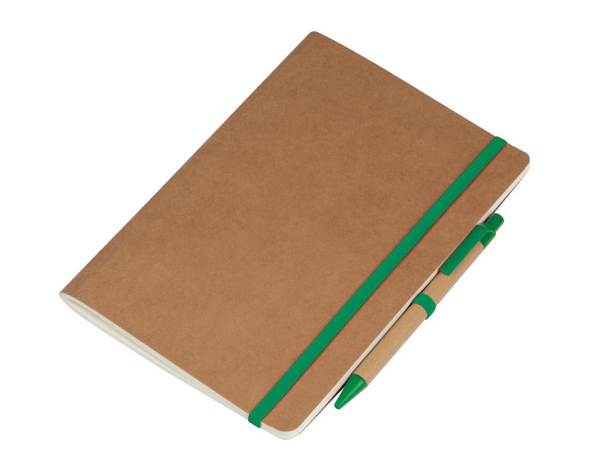 Macma Notizbuch 4x Recyceltes Notizheft / DIN A5 / 120 blanco Seiten / 4 Farben Bild 4