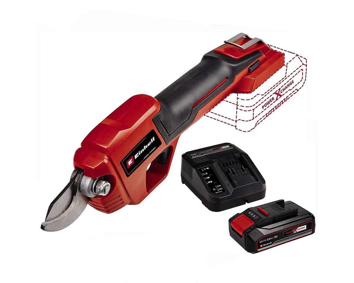 Einhell Akku-Astschere Akku-Astschere GE-LS 18 Li-18 V bis 28 mm mit Akku 2.5 Ah, Ladegerät Bild 3
