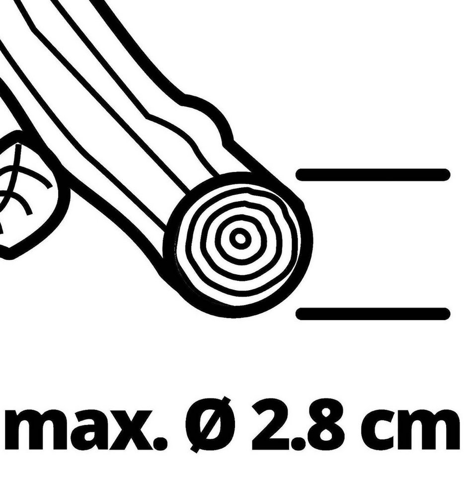 Einhell Akku-Astschere Akku-Astschere GE-LS 18 Li-18 V bis 28 mm mit Akku 2.5 Ah, Ladegerät Bild 4