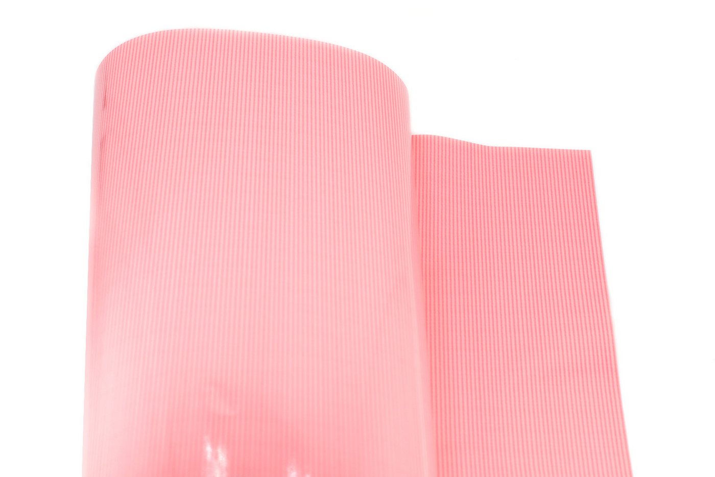 Star Geschenkpapier, Geschenkpapier gestreift 70cm x 2m Rolle Rosa beidseitig Bild 2