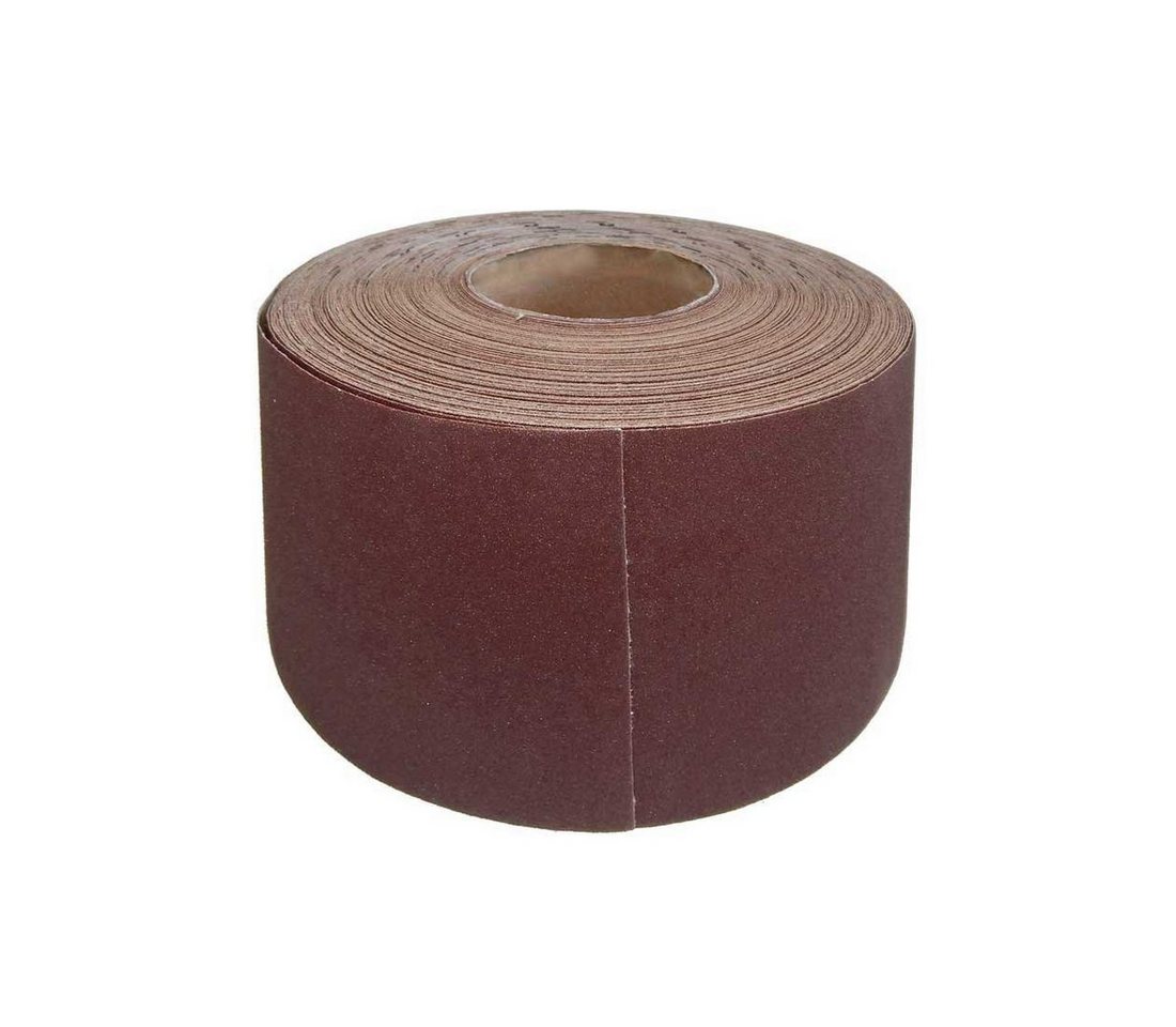 MioTools Schleifpapier 115 mm x 50 m Schleifpapierrolle für Handschleifer, Normalkorund, 1 Stk., K120 Bild 3