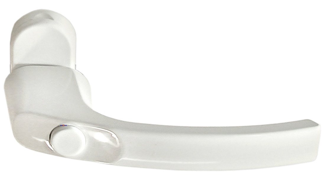 Häusler Onlinehandel GmbH Fenstergriff Fenstergriff Sets FG 6 Weiss mit Druckknopf Fenstergriffe, 4 x Fenstergriff, L: 13.5 cm, 90 Grad Rasterung