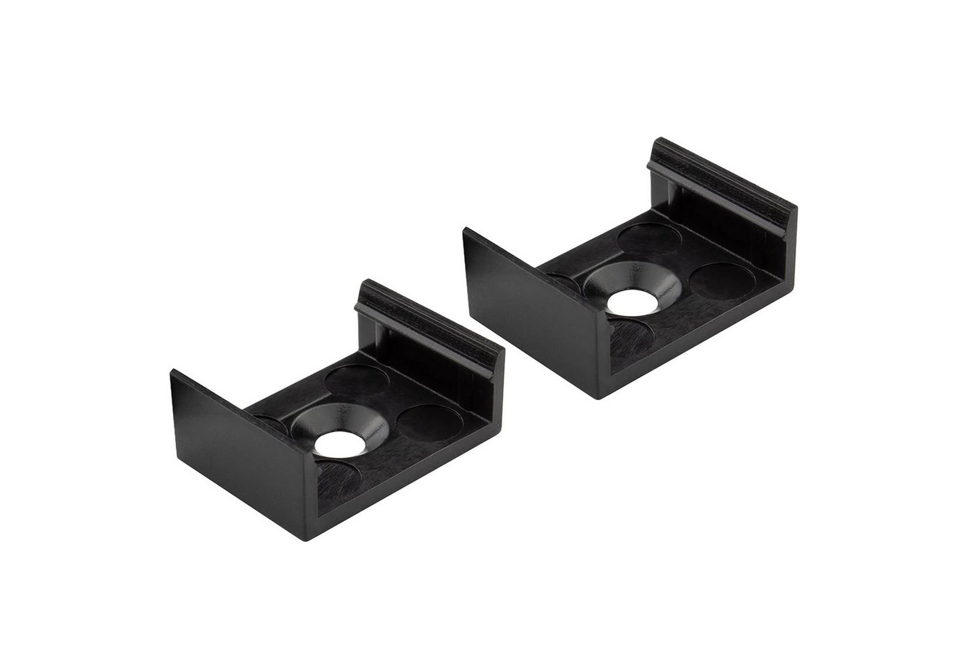 tktrading24 LED-Stripe-Profil A17 LED Aluprofil Schwarz mit Abdeckung - Premium LED-Profil Bild 3