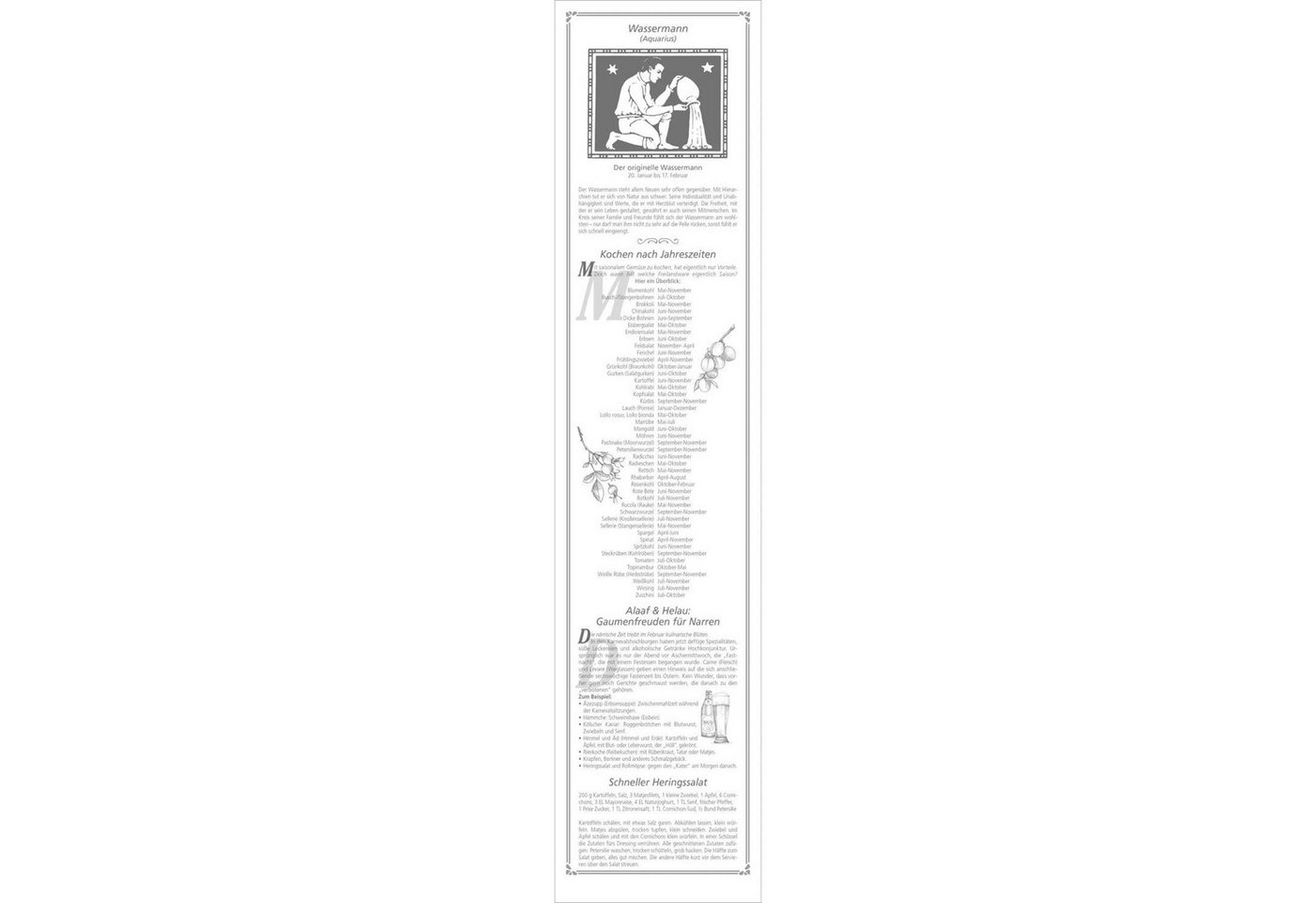 Wandkalender Paulines Küchenplaner 2027