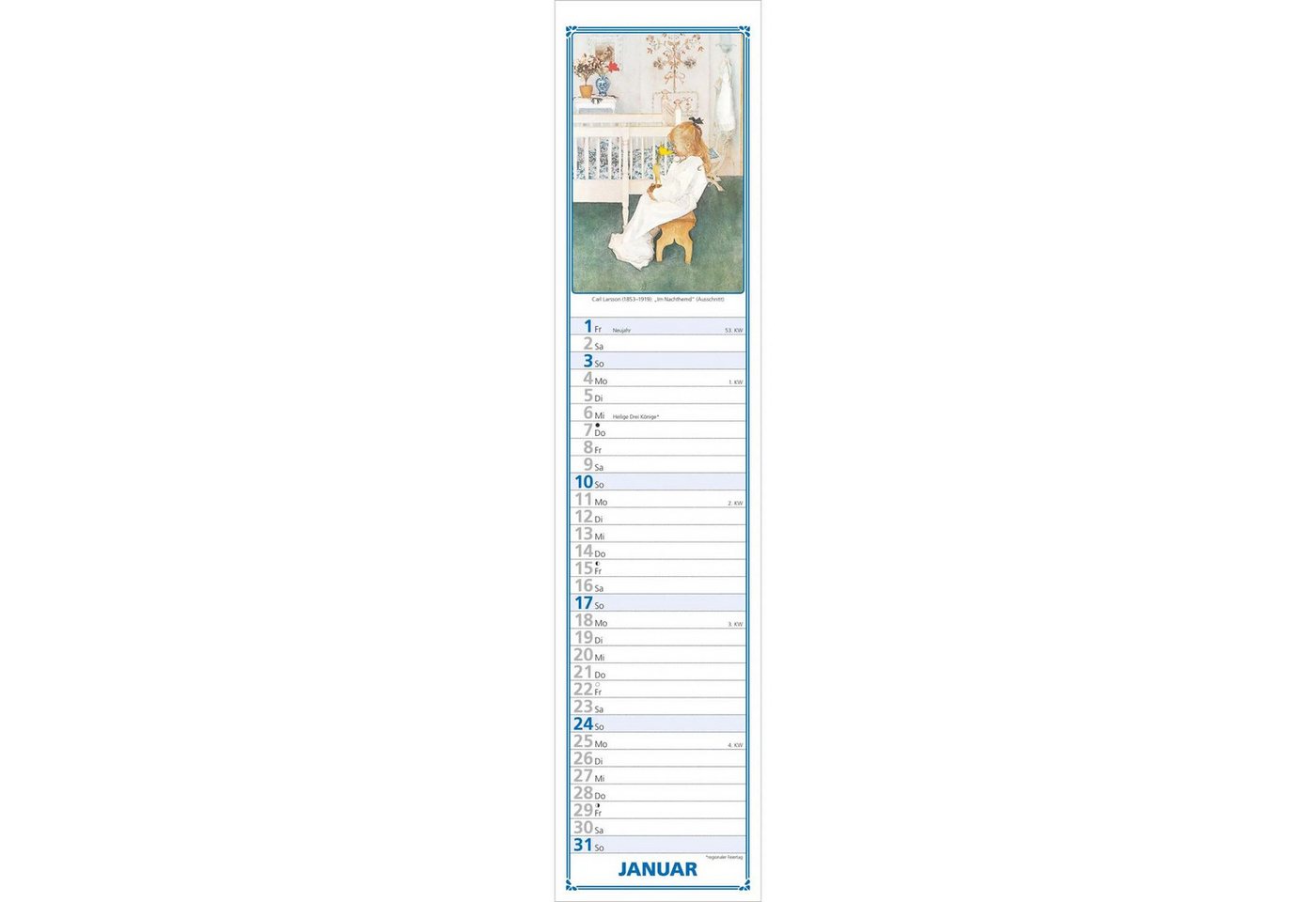 Wandkalender Paulines Küchenplaner 2027 Bild 3