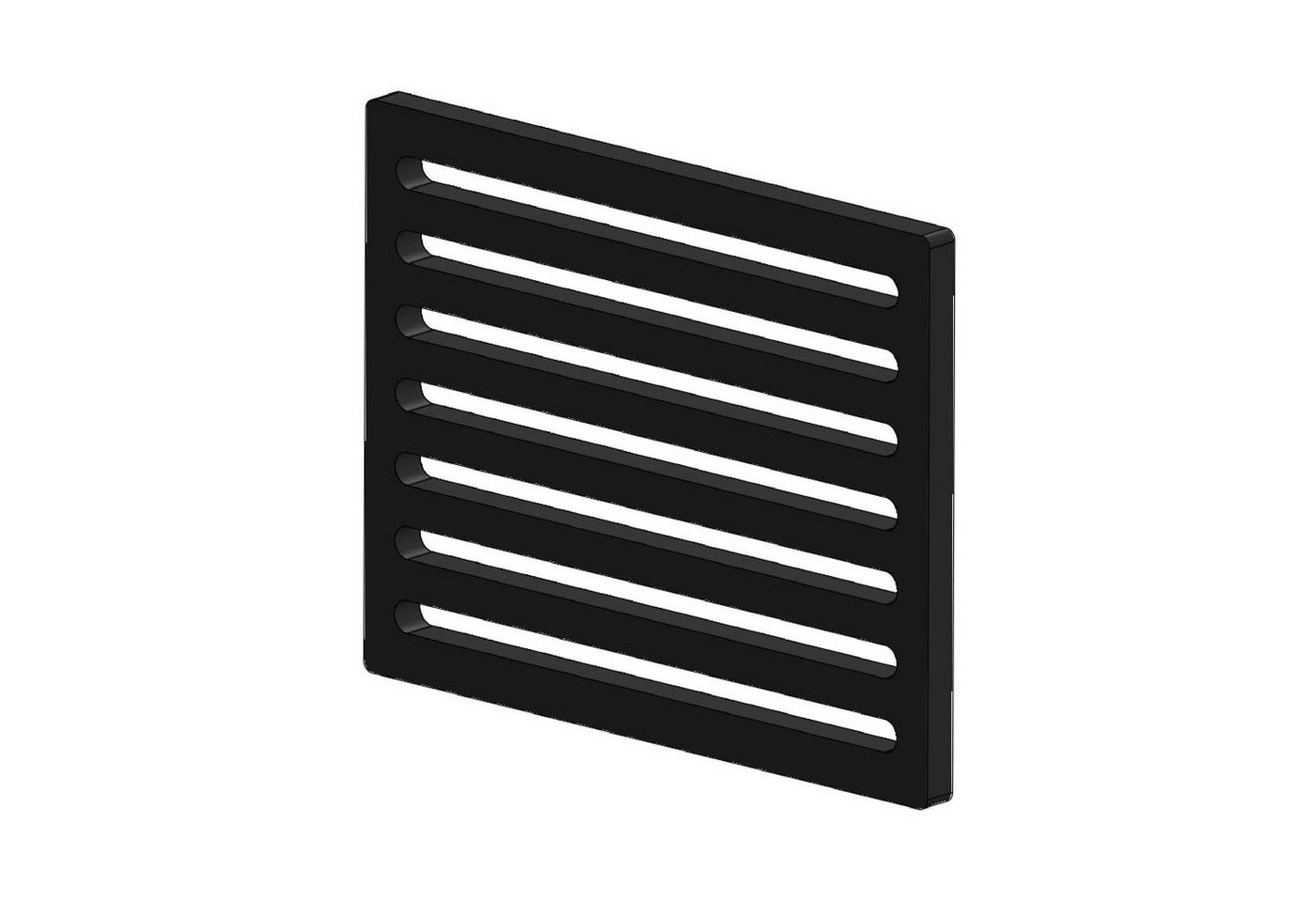 Feuerfest 123 GmbH Grillrost Kaminrost / Ascherost 195x155x10mm passend für Justus **, feuerfest & hitzebeständig - passgenau gefertigt in Deutschland Bild 2