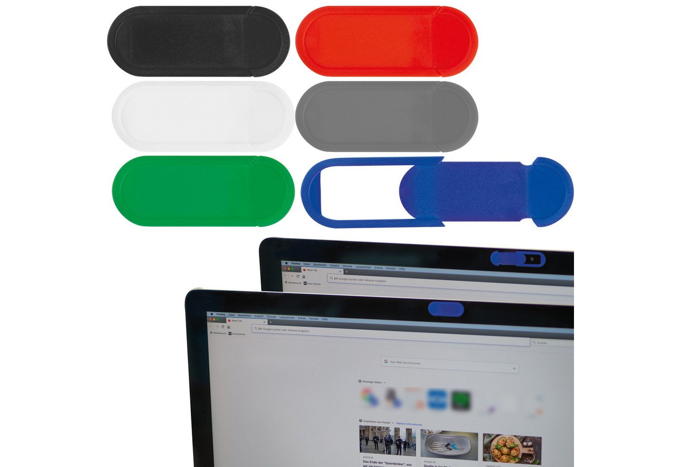 Macma Sticker 6x Abdeckung für Webcam Computer/Laptop / 6 Farben Bild 3