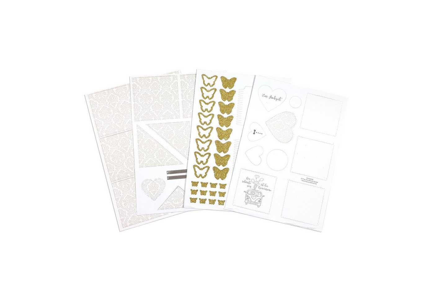 Frau WUNDERVoll Papierdekoration DIY Explosionsbox Hochzeit Creme Bild 5